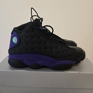 Air Jordan 13 Retro, Black & Purple, Men's Size 10